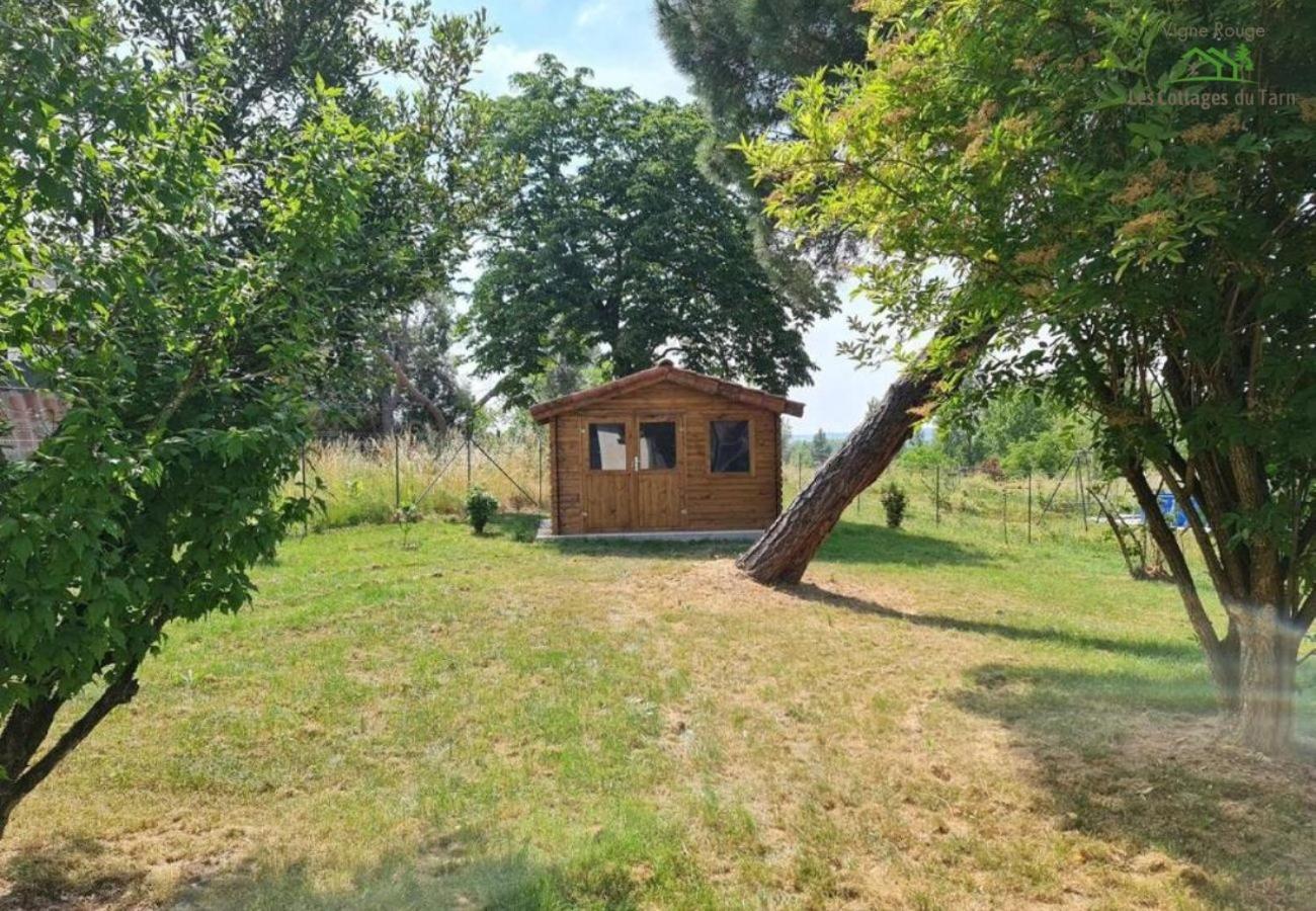 Le Cottage Nature Vigne Rouge Sauna Gaillac Entre Albi-Toulouse & Les Cottages Du Tarn Brens  Экстерьер фото