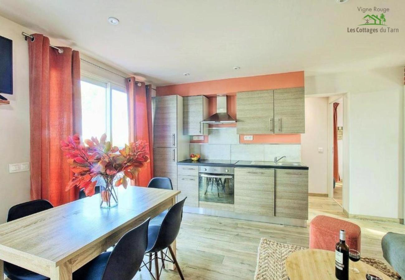 Le Cottage Nature Vigne Rouge Sauna Gaillac Entre Albi-Toulouse & Les Cottages Du Tarn Brens  Экстерьер фото